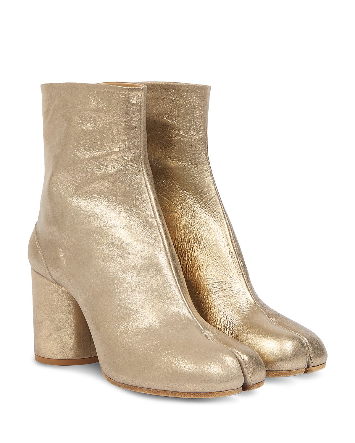 Maison Margiela Women's Tabi Leather Ankle Boots