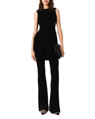 Remilia Velvet Babydoll Dress