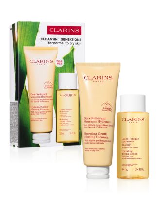 Clarins Hydrating Cleansing Skincare Set ($48 value) | Bloomingdale's ...