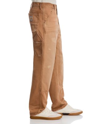 Relaxed Fit Double Knee Pants