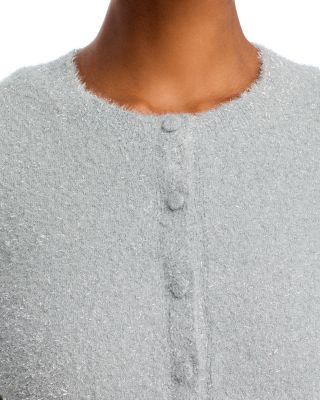 Tinsel Knit Slim Cardigan Sweater 