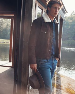 x Beckham Classic Fit Jeans in Navy