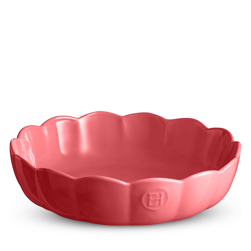 Emile Henry Ceramic Madeleine Round Baking Dish In Pink
