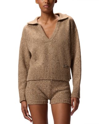 Nibani Jacquard Polo Sweater