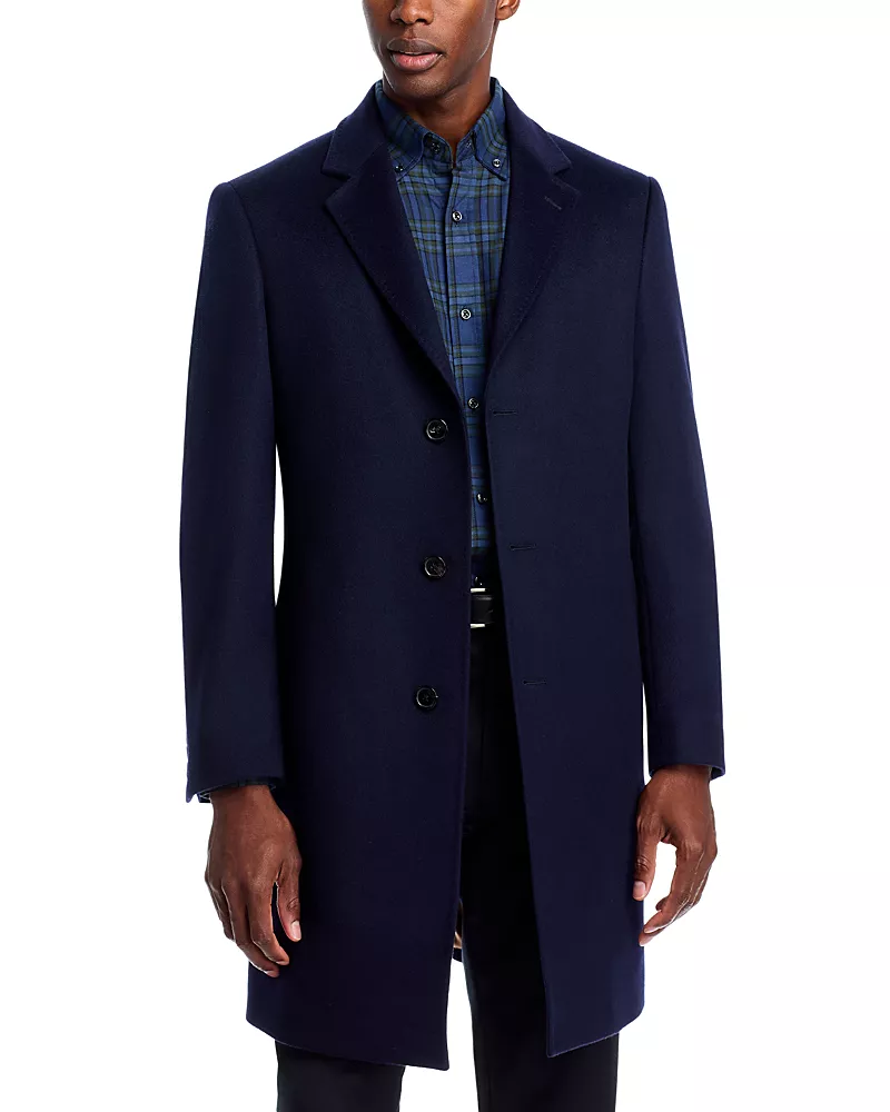 Cardinal Of Canada St. Pierre Cashmere Topcoat