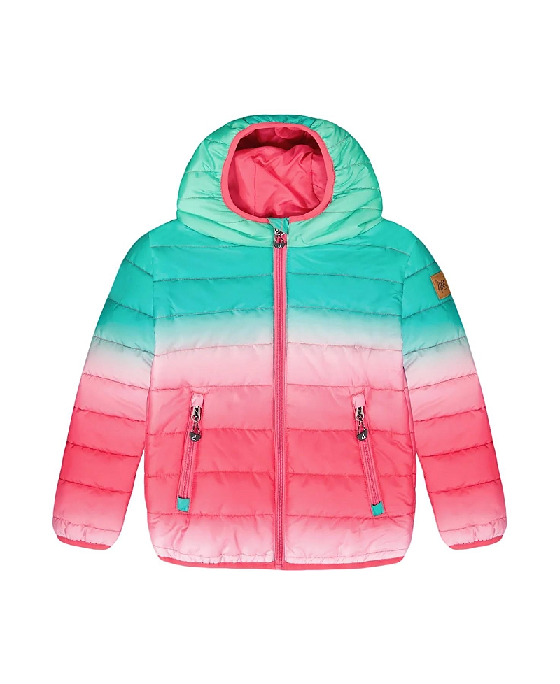 Deux Par Deux Girls' Quilted Mid-season Jacket - Big Kid