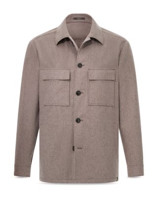 Cashmere Shirt Jacket