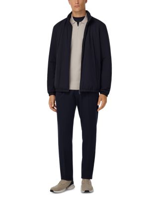 Padded Tech Bomber Jacket