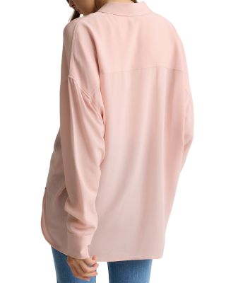 Silk High/Low Blouse