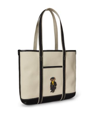 Polo Bear Small Canvas Shopper Tote