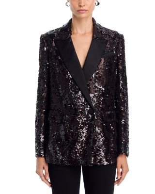 Sevyn Sequin Tuxedo Jacket