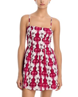 Paisley Mini Dress Swim Cover-Up 