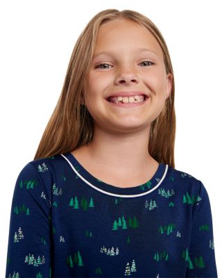 Unisex Printed Long Sleeve PJ Set - Little Kid, Big Kid