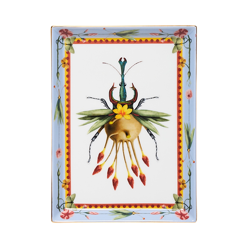 La Doublej Trinket Tray In Multi