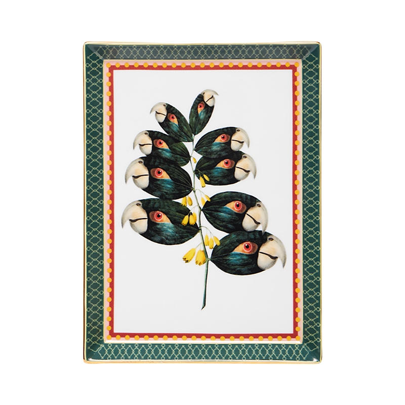 La Doublej Trinket Tray In Multi