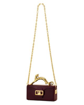 Pencil Cat Nano Patent Leather Bag