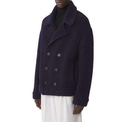 Oversized Wool Pea Coat