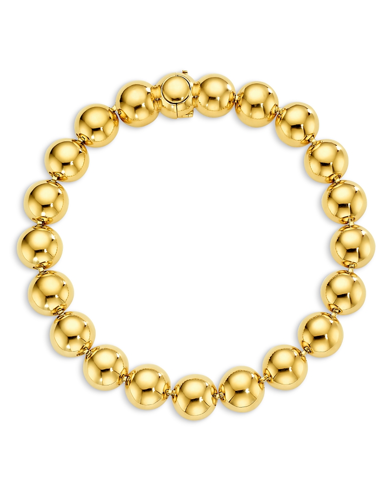 Cadar 18k Yellow Gold Pysche Bead Link Bracelet In Gold