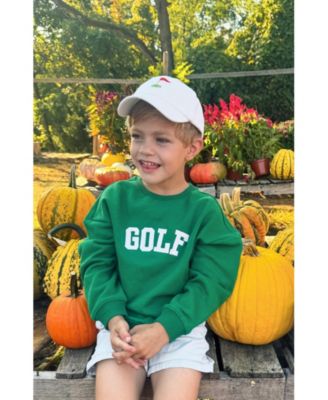  Boys' Golf Flag Baseball Hat in White - Little Kid, Big Kid