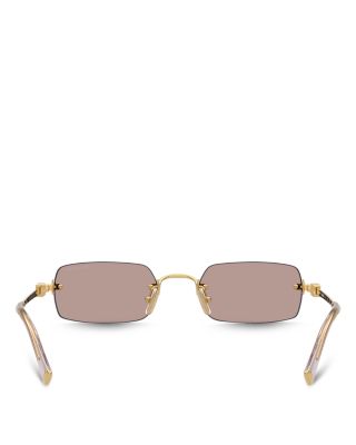 Rectangular Sunglasses, 52mm