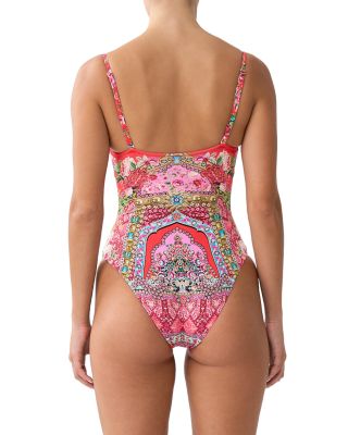 Ruched One Piece Swimsuit