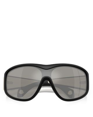 Thyra Oval Shield Sunglasses, 136mm