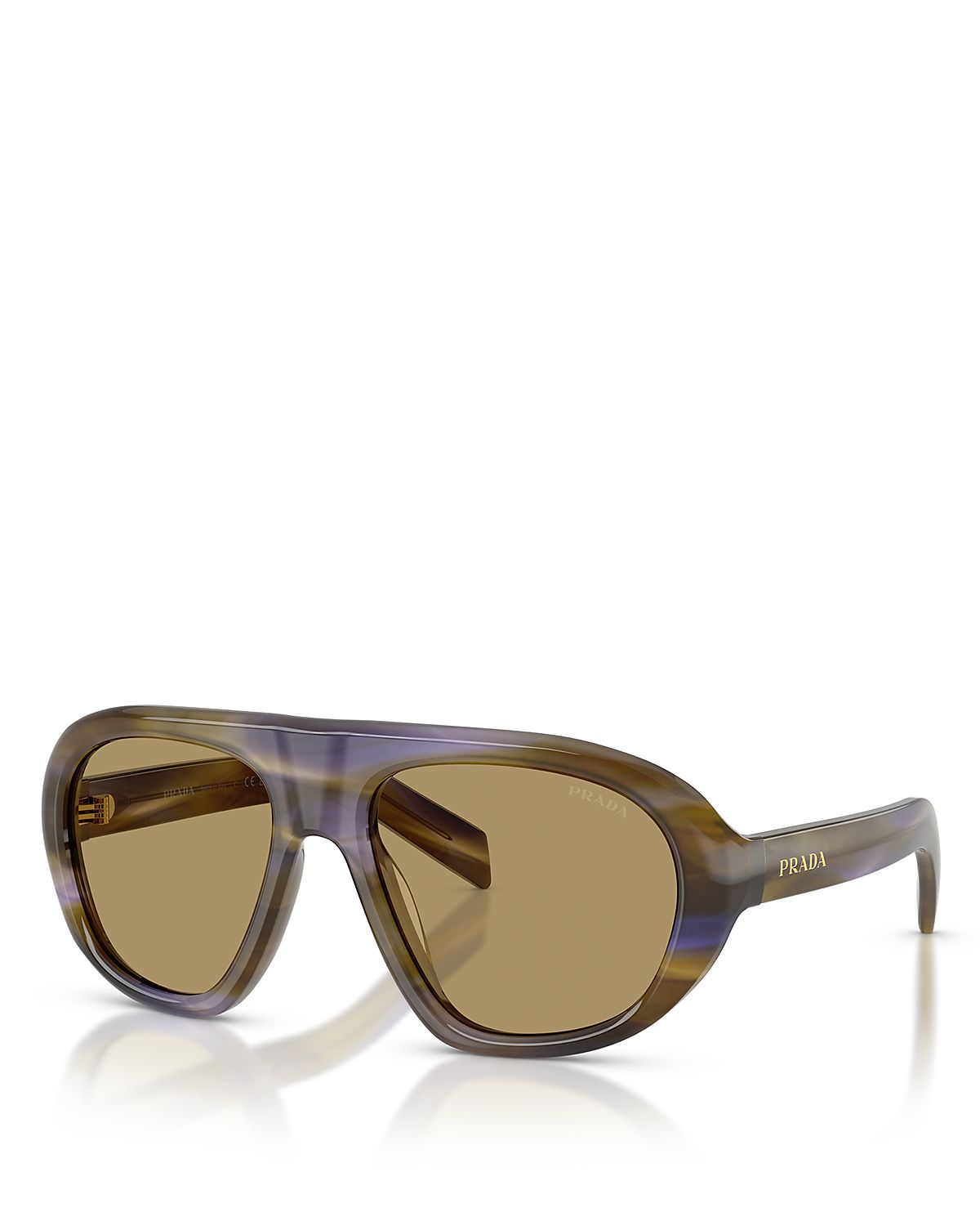 Prada Round Sunglasses, 56mm