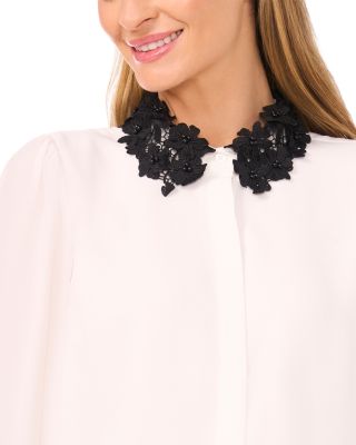 Lace Collar Blouse