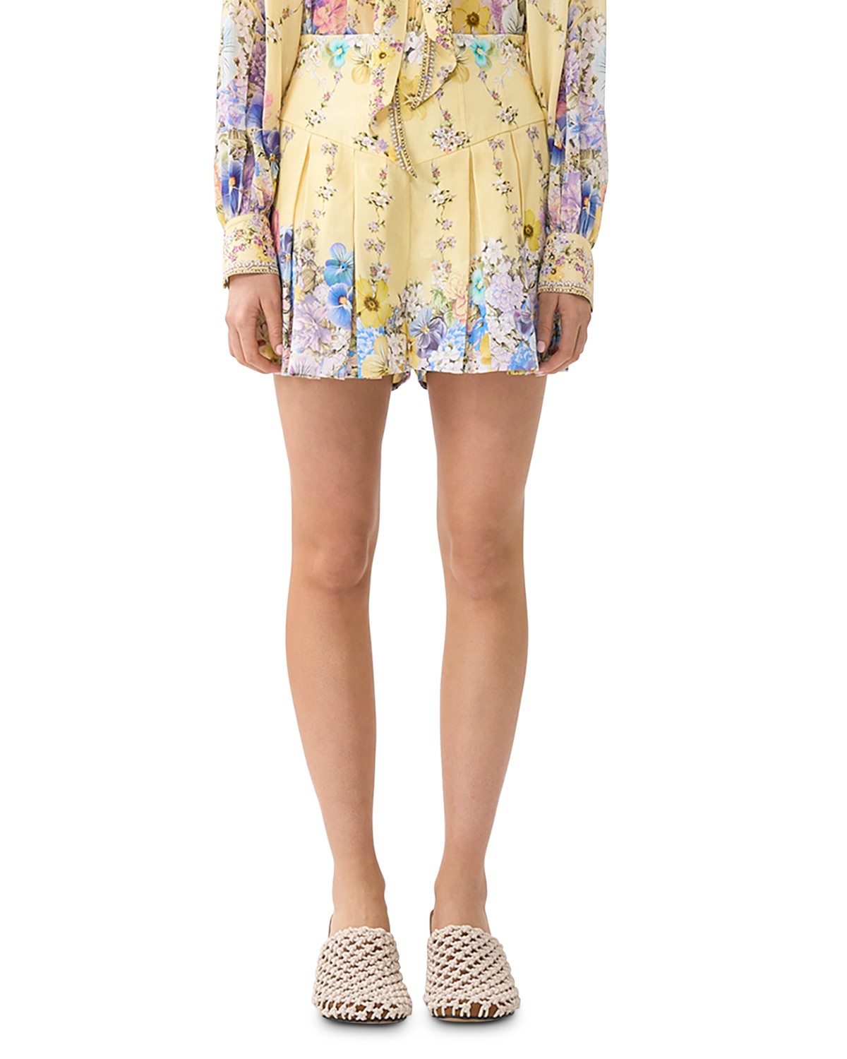 Camilla Darling Buds Corset Waist Shorts