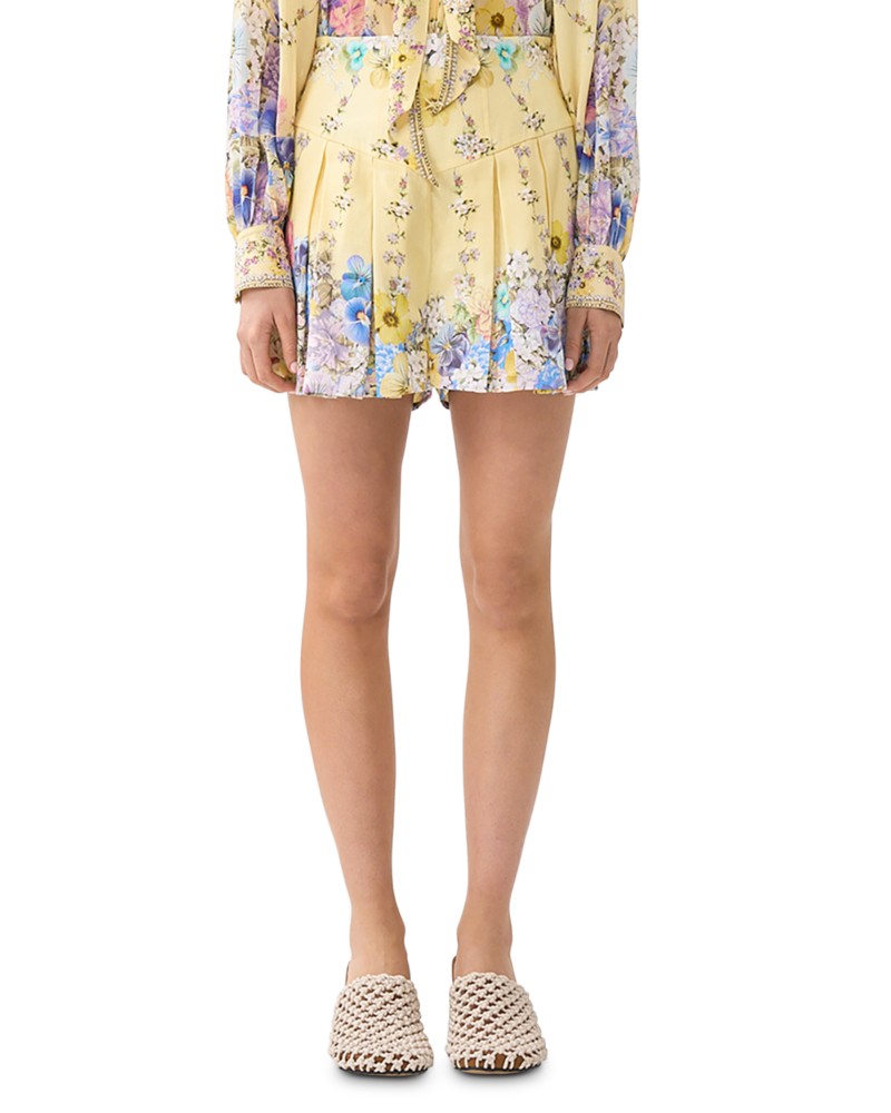 Camilla Darling Buds Corset Waist Shorts