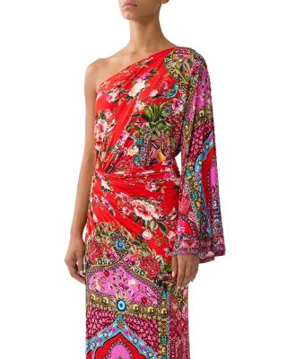 One Shoulder Jersey Dress