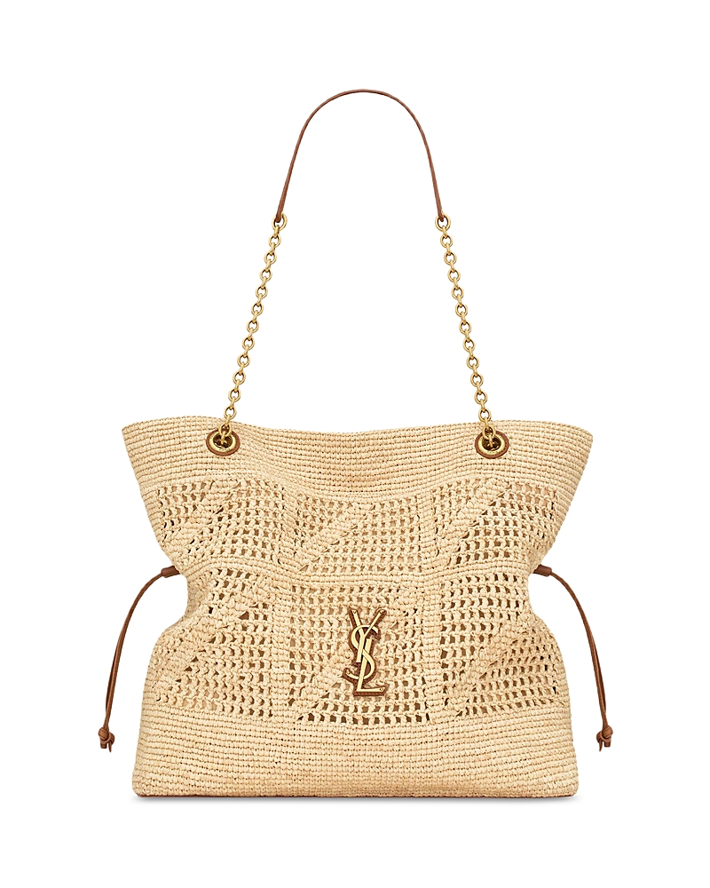 Saint Laurent Jamie Shopping Bag in Raffia