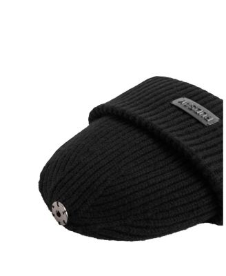  Dara Women's Wool Cashmere Blend Knit Beanie Hat with Pom Pom