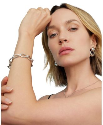 Sterling Silver Milanese Twist Link Bracelet