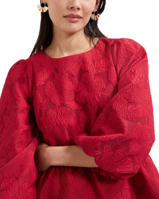 Ellis Peplum Hem Top