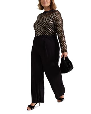 Amelia Sequin Bodice Jumpsuit