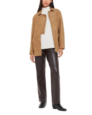 Bohdi Western Suede Biker Jacket