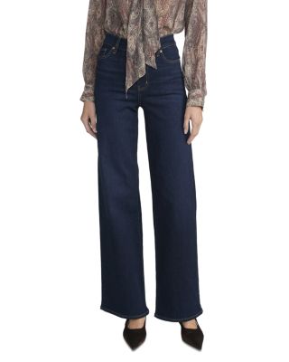 Le Slim Palazzo High Rise Jeans in Fairway