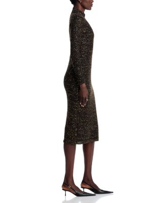The Angelina Sequined Midi Dress