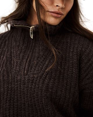Beltane Zip Collar Sweater