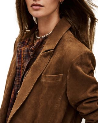 Mosty Suede Blazer 