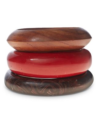 Bangle Bracelets, Set of 3