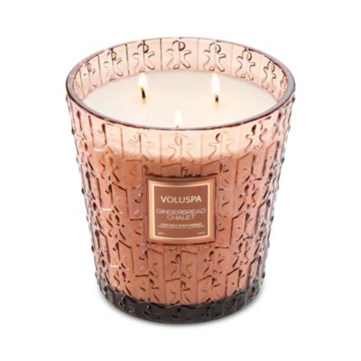 Gingerbread Chalet 3 Wick Hearth Candle 38 oz.
