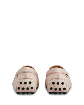 Women's Leather Moccasin Loafer Flats