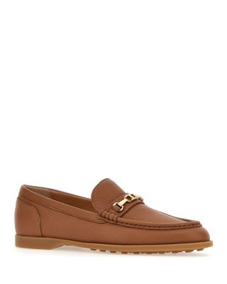 Women's Leather Loafer Flats