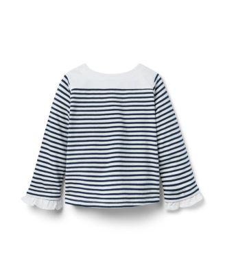 Girls' Striped Bell Sleeve Top - Baby, Little Kid, Big Kid
