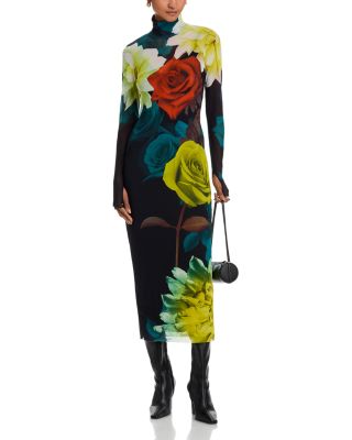 Shailene Floral Midi Dress