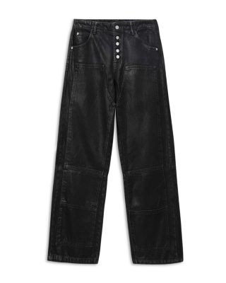 Tay Carpenter Jeans in Coated Black