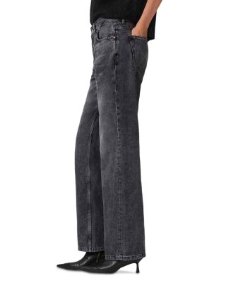 Brooklyn High Rise Jeans in Washed Black