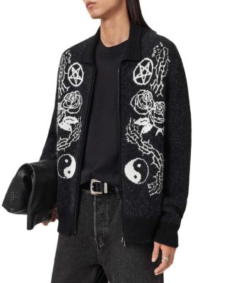 Warner Zipper Cardigan